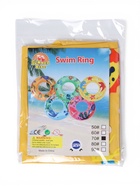 Круг для плавания, надувной, d=65 см, от 3 лет, прозрачный, жёлтый - фото 809621708