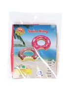 Круг для плавания «Пончик», надувной, d=55 см, от 3 лет, розовый - фото 809621728