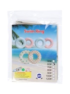 Круг для плавания «Кактусы», надувной, d=55 см, от 3 лет, бежевый - фото 809621774