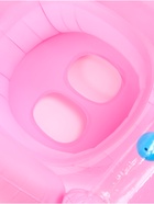 Круг для плавания детский с погремушкой 70 см, цвет розовый - фото 123144735