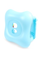 Круг для плавания детский с погремушкой 70 см, цвет голубой - фото 123144744