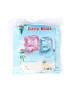 Круг для плавания детский с погремушкой 70 см, цвет голубой - фото 123144747