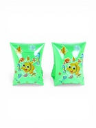 Нарукавники для плавания, размер M, цвет зеленый - фото 809621858