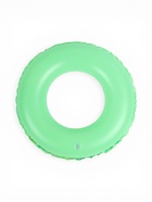Круг для плавания, надувной, d=45 см, от 3 лет, прозрачный, зелёный - фото 809621863