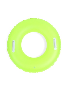 Круг для плавания с ручками 75 см, цвет желтый
