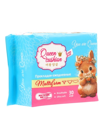 Прокладки ежедневные Day Spa Queen cushion, мультиформ, 30 шт.