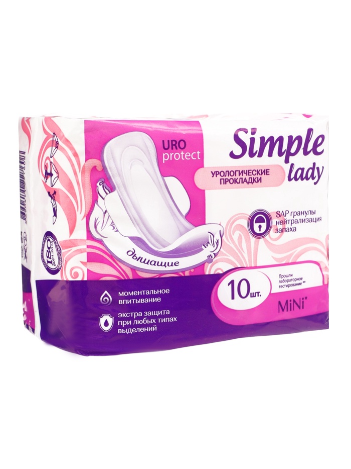 Прокладки урологические mini Day Spa Simple lady, 10 шт. - Фото 1