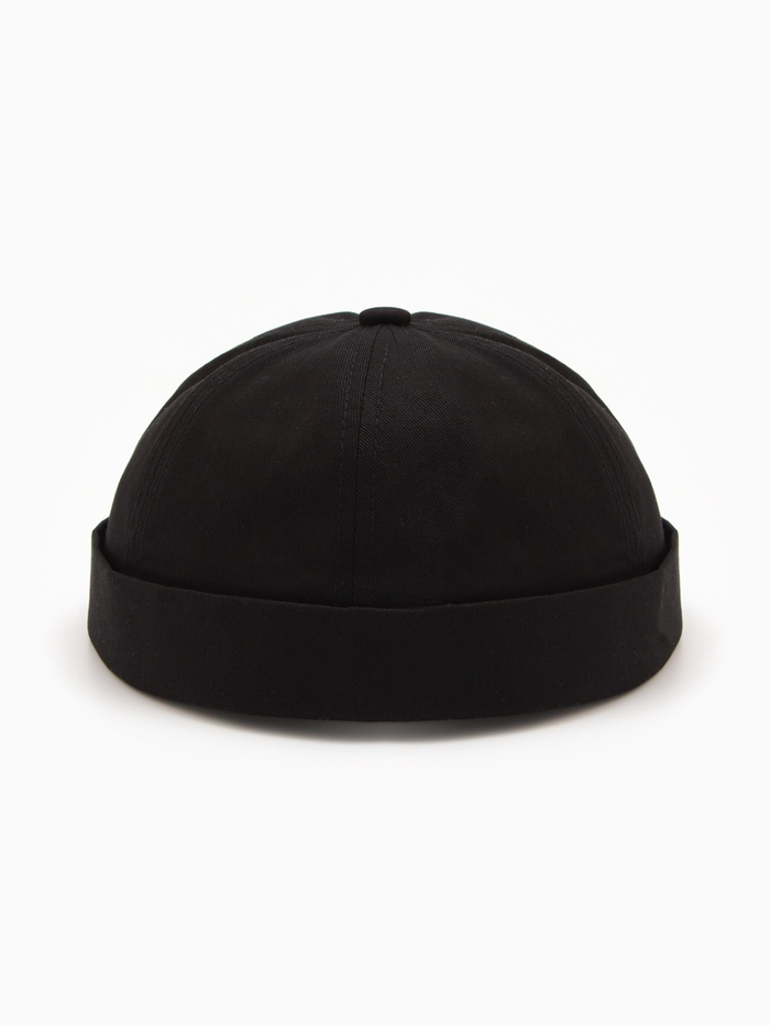 Кепка докер без козырька MINAKU, размер 56-58, чёрная