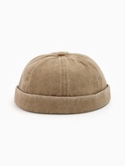 Кепка докер без козырька MINAKU, размер 56-58, бежевая - фото 809622127