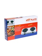 Плитка электрическая LHP-005, 2 конфорки, 2000 Вт, нагреватель диск, белая - Фото 7