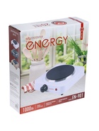 Плитка электрическая ENERGY EN-901, 1000 Вт, 155 мм, 1 конфорка, белая - Фото 7