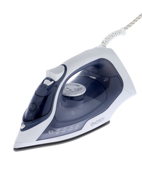 Утюг ENERGY EN-318, 2000 Вт, керамическая подошва, 250 мл, вертикальное отпаривание, сиреневый