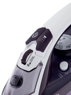 Утюг ENERGY EN-344, 2200 Вт, тефлоновое покрытие, 350 мл, подача пара до 25 г/мин, фиолетовый - Фото 6