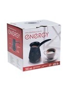 Турка электрическая Energy EN-293, 600 Вт, 300 мл, 60 см, термостойкий пластик, чёрная - Фото 7