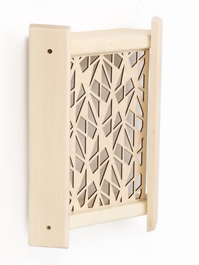 Абажур угловой со вставкой №3 32х39х10 см