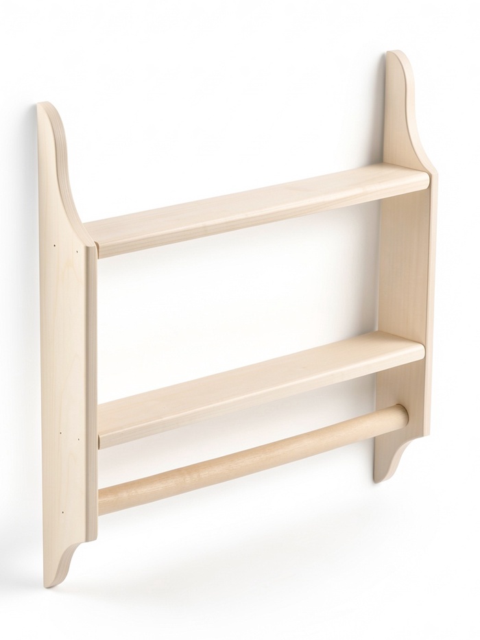 Полка - полотенцесушитель 