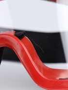 УЦЕНКА Очки-маска для езды на мототехнике, стекло прозрачное, цвет желтый - Фото 4