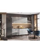 УЦЕНКА Кухонный гарнитур 2000 Челси, Бетон светлый/Белый/Кастилло - Фото 11