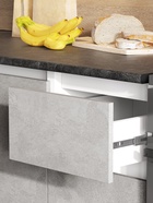 УЦЕНКА Кухонный гарнитур 2000 Челси, Бетон светлый/Белый/Кастилло - Фото 6