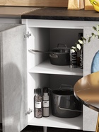 УЦЕНКА Кухонный гарнитур 2000 Челси, Бетон светлый/Белый/Кастилло - Фото 8