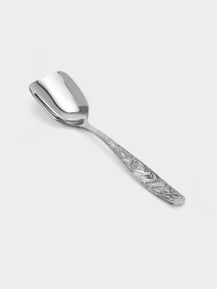 Ложка для сахара «Уралочка», длина 14 см, толщина 2 мм, нержавеющая сталь, серебристая
