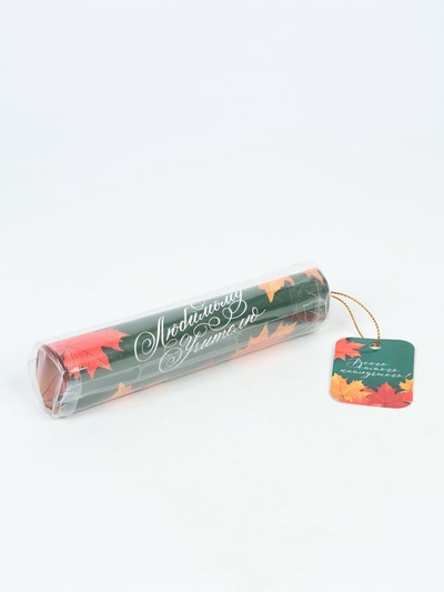 УЦЕНКА Ручка подарочная "Любимому учителю", металл, синяя паста, 1.0 мм