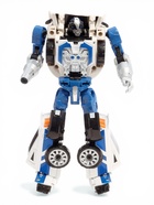 Робот «Полицейская машина», с металлическими элементами, трансформируется - фото 9536628