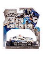 Робот «Полицейская машина», с металлическими элементами, трансформируется - фото 9536632