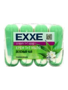 Туалетное мыло косметическое EXXE 1+1 «Зелёный Чай» 4×75 г 11013453