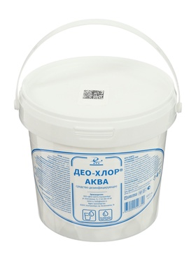 Дезинфицирующее средство Део-Хлор АКВА, 600 таблеток по 1.7 г