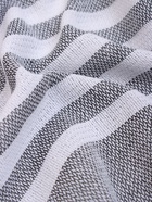 Полотенце пляжное пештемаль «Этель», 75×170 см, тёмно-серое - Фото 4