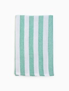 Полотенце пляжное пештемаль «Этель», 75×170 см, зелёное - Фото 5