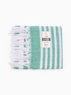 Полотенце пляжное пештемаль «Этель», 75×170 см, зелёное - Фото 7