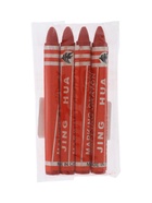 УЦЕНКА Мелки разметочные ЛОМ, восковые,110 мм, в упаковке 4 шт., красные - Фото 3