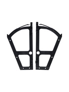 УЦЕНКА Механизм для обувницы полок CAPPIO, 1 ярус, до 13 мм, пластик, черный - Фото 1