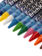 Восковые мелки 12 цветов, ErichKrause Kids Space Animals, трёхгранные - Фото 10