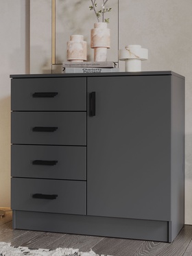 Комод для хранения «Эра. К800 – 1Д», 800×830×440 мм, цвет графит