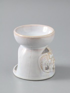 УЦЕНКА Аромалампа керамика + ароматический воск "Слон со слонёнком" светлый беж 10х10х9 см 1032360 - Фото 3