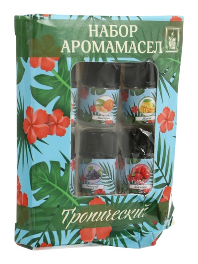 УЦЕНКА Набор эфирных масел "Тропический", 6 штук по 3 мл, "Богатство Аромата"