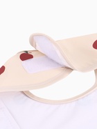 Нагрудник для кормления, непромокаемый, бежевый M&B - фото 123133216