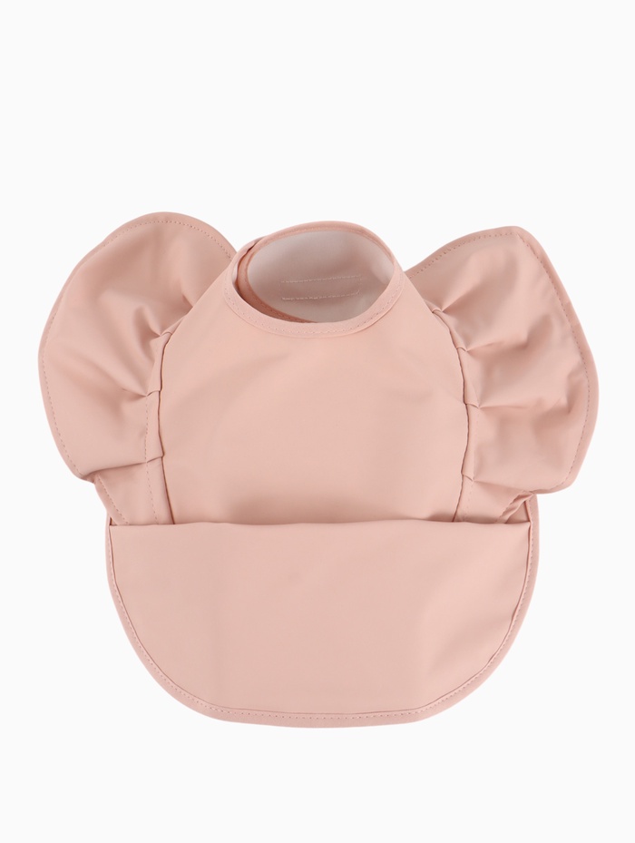 Нагрудник для кормления, непромокаемый, розовый M&B