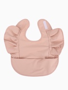 Нагрудник для кормления, непромокаемый, розовый M&B - фото 123133221