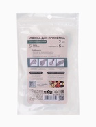 Ложка детская для прикорма, силикон, набор 3 шт., серый M&B - Фото 10