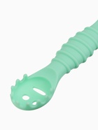 Ложка детская для прикорма, силикон, набор 3 шт., мятный M&B - Фото 6