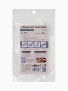 Ложка детская для прикорма, силикон, набор 3 шт., мятный M&B - Фото 10