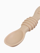 Ложка детская для прикорма, силикон, набор 2 шт., бежевый M&B - Фото 4