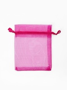 Набор мешочков подарочных 100 шт. 9×12 см, малиновый - Фото 3