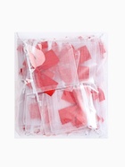 Набор мешочков подарочных 50 шт. «Бант органза», 7×9 см, бело-красный - Фото 5