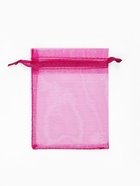 Набор мешочков подарочных 100 шт. 7×9 см, малиновый - Фото 3