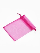 Набор мешочков подарочных 100 шт. 7×9 см, малиновый - Фото 4